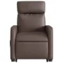 Sillón reclinable elevable eléctrico de cuero sintético marrón de , Sillones - Ref: Foro24-3206765, Precio: 323,86 €, Descuen...