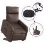 Sillón reclinable elevable eléctrico de cuero sintético marrón de , Sillones - Ref: Foro24-3206765, Precio: 323,86 €, Descuen...