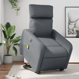 Elektrischer Massagesessel aus grauem Kunstleder von , Sessel - Ref: Foro24-3206773, Preis: 340,31 €, Rabatt: %