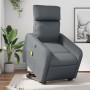 Elektrischer Massagesessel aus grauem Kunstleder von , Sessel - Ref: Foro24-3206773, Preis: 330,98 €, Rabatt: %