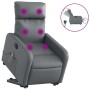 Elektrischer Massagesessel aus grauem Kunstleder von , Sessel - Ref: Foro24-3206773, Preis: 330,98 €, Rabatt: %