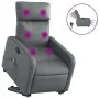 Elektrischer Massagesessel aus grauem Kunstleder von , Sessel - Ref: Foro24-3206773, Preis: 347,43 €, Rabatt: %