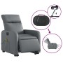 Elektrischer Massagesessel aus grauem Kunstleder von , Sessel - Ref: Foro24-3206773, Preis: 330,98 €, Rabatt: %