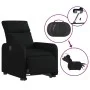 Elektrisch anhebbarer Liegestuhl aus schwarzem Stoff von , Sessel - Ref: Foro24-3206719, Preis: 289,44 €, Rabatt: %