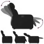 Elektrisch anhebbarer Liegestuhl aus schwarzem Stoff von , Sessel - Ref: Foro24-3206719, Preis: 289,44 €, Rabatt: %