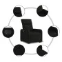 Elektrisch anhebbarer Liegestuhl aus schwarzem Stoff von , Sessel - Ref: Foro24-3206719, Preis: 289,44 €, Rabatt: %