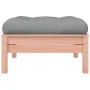 2-seater garden sofa with cushions and footrest by , Modular outdoor sofas - Ref: Foro24-838175, Price: 276,92 €, Discount: %