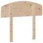 Solid pine wood headboard 100 cm by , Headboards and footboards - Ref: Foro24-842514, Price: 35,22 €, Discount: %