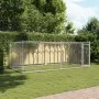 Dog cage with gray galvanized steel door 4x2x1.5 m by , Dog kennels and fences - Ref: Foro24-3209578, Price: 166,73 €, Discou...