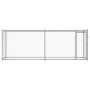 Hundekäfig mit grau verzinkter Stahltür 4x2x1,5 m von , Hundehütten und Zäune - Ref: Foro24-3209578, Preis: 157,76 €, Rabatt: %