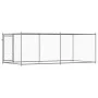 Hundekäfig mit grau verzinkter Stahltür 4x2x1,5 m von , Hundehütten und Zäune - Ref: Foro24-3209578, Preis: 157,76 €, Rabatt: %