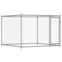 Hundekäfig mit grau verzinkter Stahltür 4x2x1,5 m von , Hundehütten und Zäune - Ref: Foro24-3209578, Preis: 165,59 €, Rabatt: %