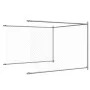 Hundekäfig mit grau verzinkter Stahltür 4x2x1,5 m von , Hundehütten und Zäune - Ref: Foro24-3209578, Preis: 157,76 €, Rabatt: %