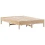 Bettgestell aus massivem Kiefernholz, 120 x 190 cm von , Betten und Lattenroste - Ref: Foro24-842722, Preis: 85,26 €, Rabatt: %