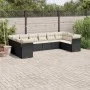 Garden sofa set 10 pieces with black synthetic rattan cushions by , Garden sets - Ref: Foro24-3250035, Price: 585,37 €, Disco...