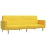 2 seater yellow fabric sofa bed by , Sofas - Ref: Foro24-375789, Price: 268,38 €, Discount: %