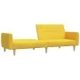 2 seater yellow fabric sofa bed by , Sofas - Ref: Foro24-375789, Price: 268,38 €, Discount: %