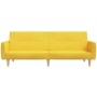 2 seater yellow fabric sofa bed by , Sofas - Ref: Foro24-375789, Price: 273,08 €, Discount: %