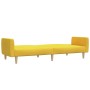 2 seater yellow fabric sofa bed by , Sofas - Ref: Foro24-375789, Price: 273,08 €, Discount: %