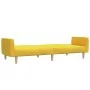 2 seater yellow fabric sofa bed by , Sofas - Ref: Foro24-375789, Price: 268,38 €, Discount: %