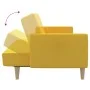 2 seater yellow fabric sofa bed by , Sofas - Ref: Foro24-375789, Price: 268,38 €, Discount: %