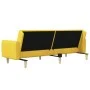 2 seater yellow fabric sofa bed by , Sofas - Ref: Foro24-375789, Price: 268,38 €, Discount: %