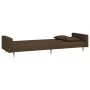 2-seater sofa bed with two brown fabric pillows by , Sofas - Ref: Foro24-375903, Price: 277,01 €, Discount: %