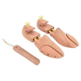 Schuhspanner mit Schuhlöffel EU 44-45 aus massivem Zedernholz von , Schuhleisten und -tragen - Ref: Foro24-155235, Preis: 37,...