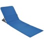 HI Blue PVC folding beach chair mat by , Loungers - Ref: Foro24-423979, Price: 30,77 €, Discount: %