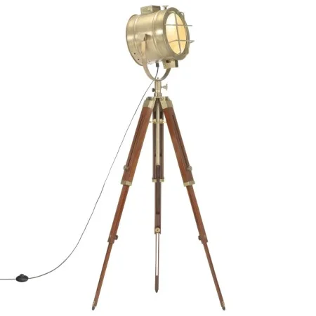Floor lamp with tripod solid mango wood 165 cm by , Lamps - Ref: Foro24-286112, Price: 151,21 €, Discount: %