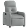 Sillón reclinable de tela gris claro de , Sillones - Ref: Foro24-374197, Precio: 182,77 €, Descuento: %