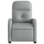 Sillón reclinable de tela gris claro de , Sillones - Ref: Foro24-374197, Precio: 182,77 €, Descuento: %