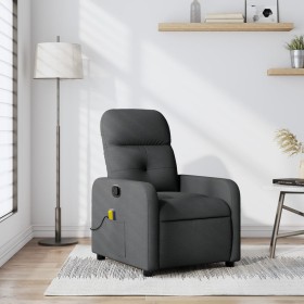 Dark Gray Fabric Reclining Massage Chair by , Armchairs - Ref: Foro24-374207, Price: 185,87 €, Discount: %