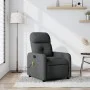 Sillón de masaje reclinable de tela gris oscuro de , Sillones - Ref: Foro24-374207, Precio: 185,98 €, Descuento: %
