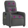 Liegender Massagesessel aus dunkelgrauem Stoff von , Sessel - Ref: Foro24-374207, Preis: 185,87 €, Rabatt: %