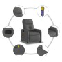 Liegender Massagesessel aus dunkelgrauem Stoff von , Sessel - Ref: Foro24-374207, Preis: 185,87 €, Rabatt: %
