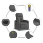 Liegender Massagesessel aus dunkelgrauem Stoff von , Sessel - Ref: Foro24-374207, Preis: 183,46 €, Rabatt: %