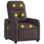 Liegender Massagesessel aus dunkelbraunem Stoff von , Sessel - Ref: Foro24-374211, Preis: 187,95 €, Rabatt: %