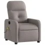 Liegender Massagesessel aus taupegrauem Stoff von , Sessel - Ref: Foro24-374213, Preis: 217,68 €, Rabatt: %