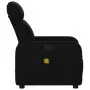 Sillón reclinable de masaje de tela negro de , Sillones - Ref: Foro24-374176, Precio: 205,53 €, Descuento: %