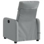 Light Gray Fabric Massage Recliner by , Armchairs - Ref: Foro24-374174, Price: 231,96 €, Discount: %