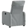 Light Gray Fabric Massage Recliner by , Armchairs - Ref: Foro24-374174, Price: 221,27 €, Discount: %