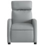 Light Gray Fabric Massage Recliner by , Armchairs - Ref: Foro24-374174, Price: 231,96 €, Discount: %