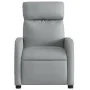 Light Gray Fabric Massage Recliner by , Armchairs - Ref: Foro24-374174, Price: 221,27 €, Discount: %