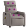 Liegender Massagesessel aus taupegrauem Stoff von , Sessel - Ref: Foro24-374181, Preis: 205,45 €, Rabatt: %