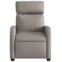 Sillón de masaje reclinable de tela gris taupé de , Sillones - Ref: Foro24-374181, Precio: 202,38 €, Descuento: %
