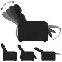 Black Faux Leather Recliner by , Armchairs - Ref: Foro24-374183, Price: 187,10 €, Discount: %