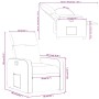 Schwarzer Liegesessel aus Kunstleder von , Sessel - Ref: Foro24-374183, Preis: 189,91 €, Rabatt: %