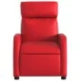 Sillón de masaje reclinable cuero sintético rojo de , Sillones - Ref: Foro24-374195, Precio: 236,56 €, Descuento: %