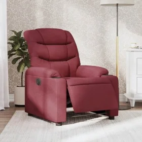 Red Fabric Electric Recliner by , Armchairs - Ref: Foro24-3206630, Price: 287,01 €, Discount: %